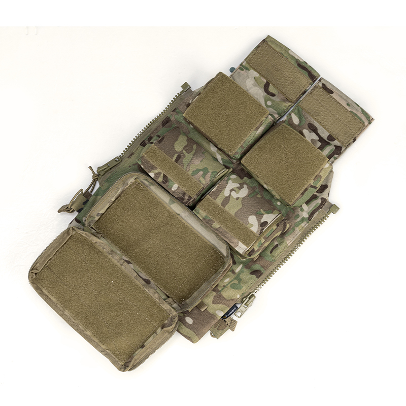 IDOGEAR Tactical Pouch Bag Zip On Panel W/ Mag Pouch for AVS JPC2.0 CP