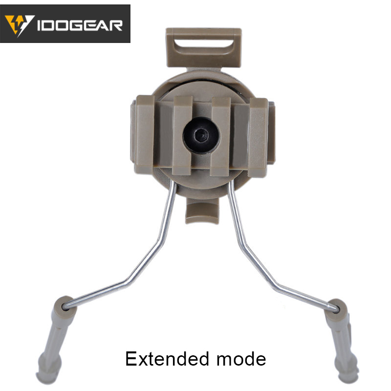 Idogear Tactical Helm Rail Adapter Set Peltor Ops-Core Helm Arc Rail Fast Helm Accessoires 3811-IDOGEAR INDUSTRIAL