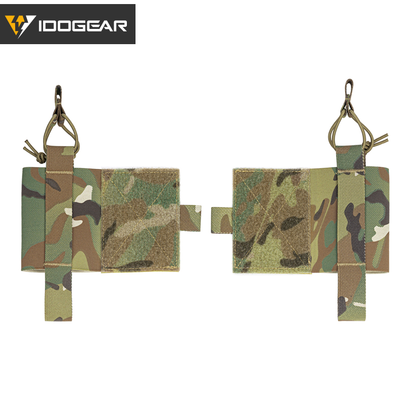IDOGEAR Tactical Radio Pouch For FCSK Tactical Vest Side For PRC148/152/MPU5 Military Vest Side Mag Pouch For 556/7.62 3585
