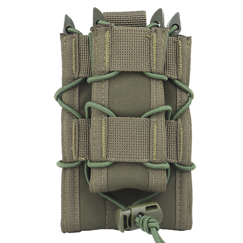 IDOGEAR Tactical HS 9mm 556 Double Stack Mag Pouch Mag Carrier Airsoft MOLLE MC MG-50-IDOGEAR INDUSTRIAL