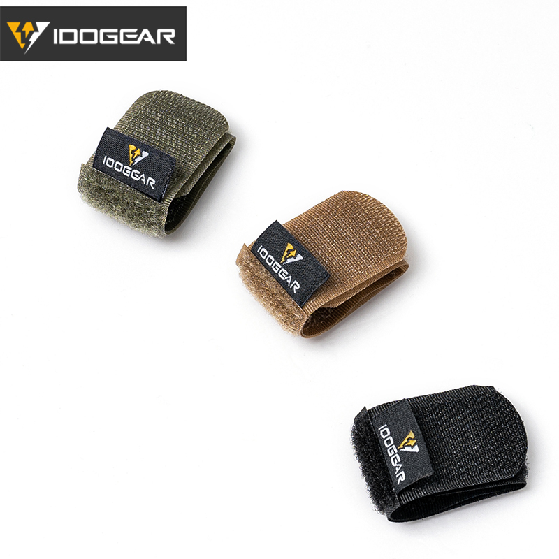 IDOGEAR Cable Ties Strap Webbing Tidy Organizer Fix Hook& Loop Grip Wrapping Reusable Restraints 3925(4piece)-IDOGEAR INDUSTRIAL