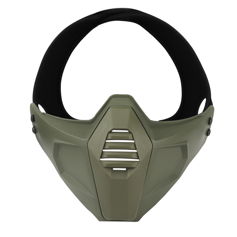 IDOGEAR Tactical Half Face Mask For OC Style Helmet Rail Mask 6603-IDOGEAR INDUSTRIAL