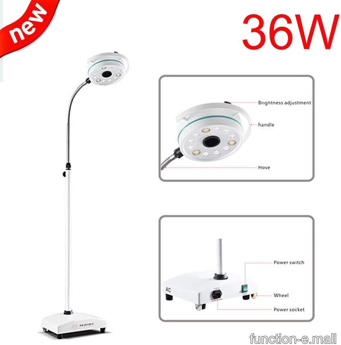 AC90-220V 36W Shadowless Exam Lamp Movable LED Surgical Medical Light