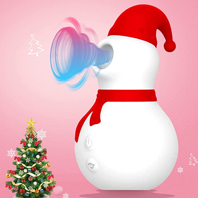 Christmas Snowman Sucking Vibration