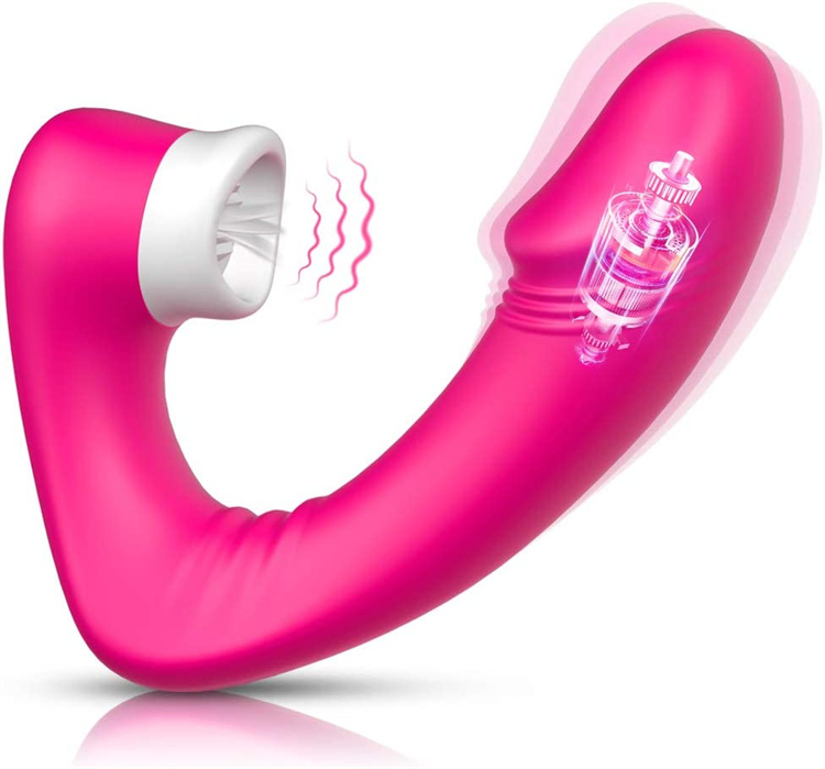 Vibrating G-spot Clitoris Licking Vibrator