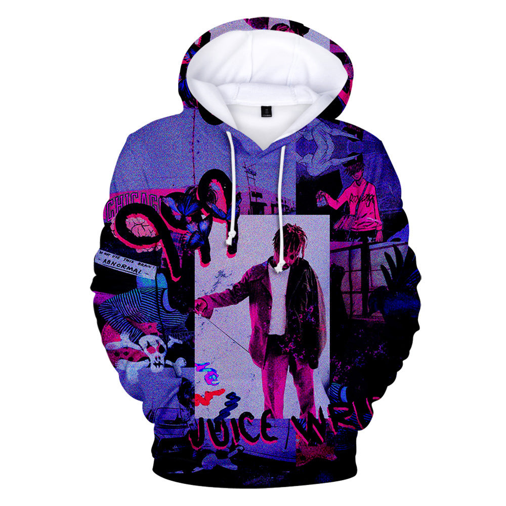 Juice Wrld Merch Hoodie 3D Men & Women Sweatshirt Couple Hip-Hop Sweater-mortick