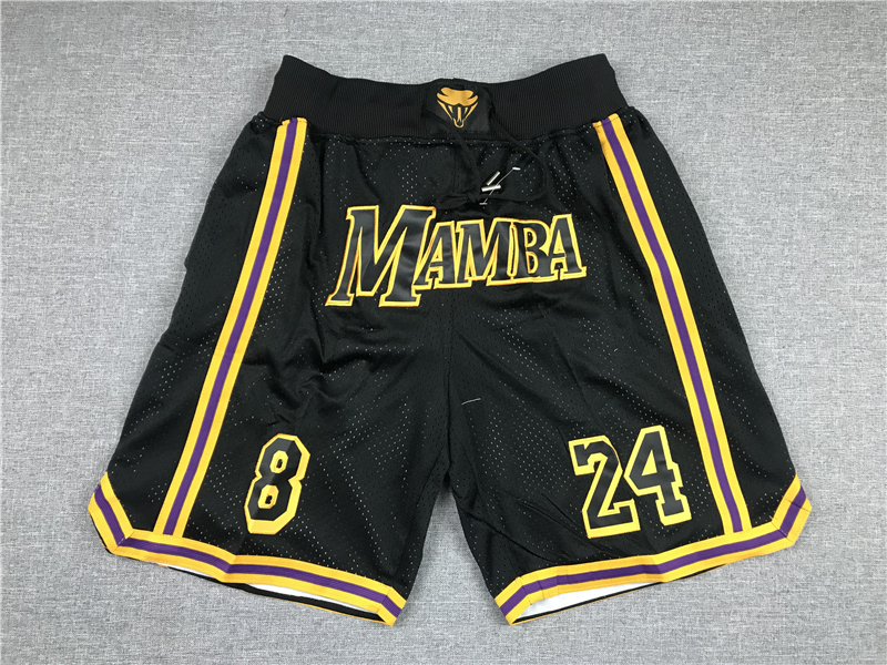Kobe Bryant Maba Stitched Basketball Shorts