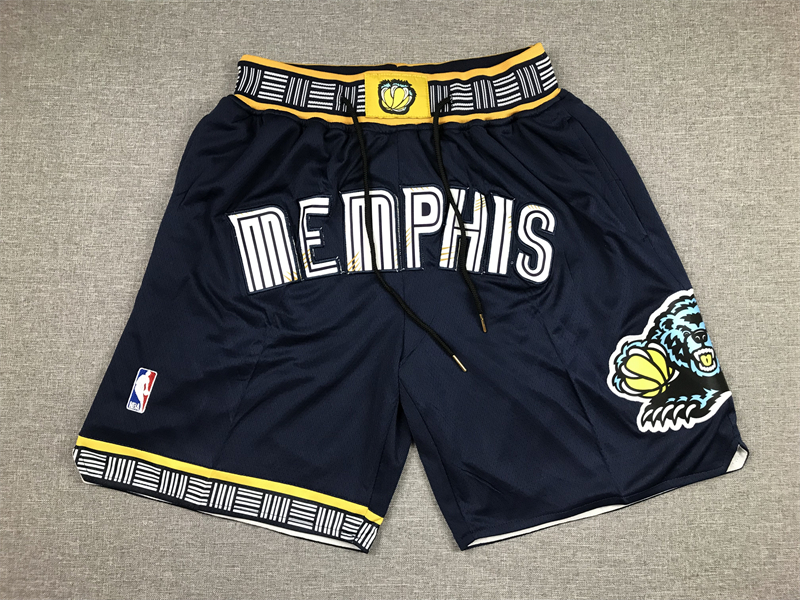 Stitched Pocket Grizzlies Basketball Shorts