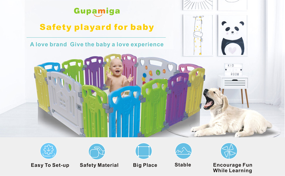 Classic Baby Playpen & Play Yard for Toddlers – HappyGira