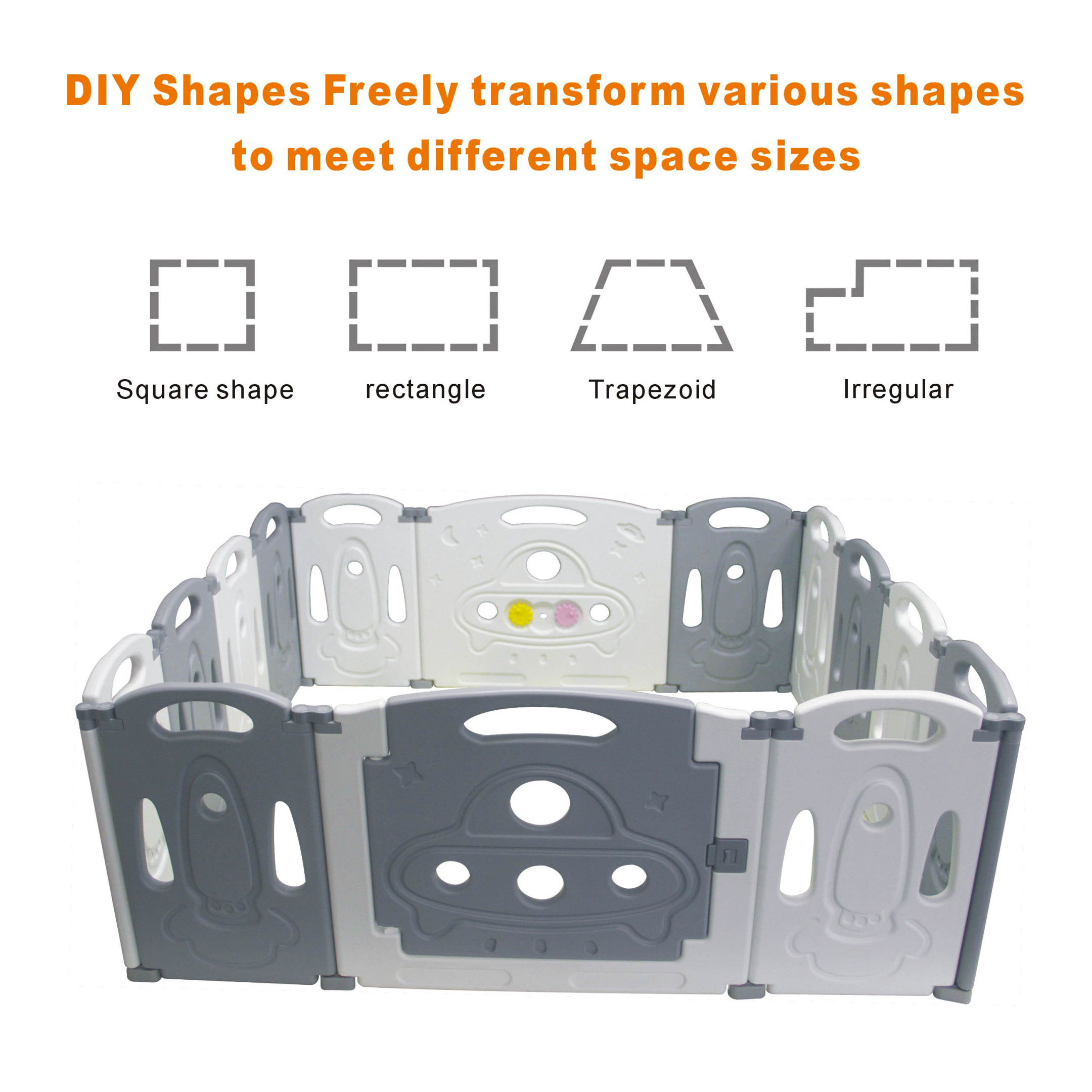 Gupamiga Baby playpen Baby Folding Play Pen Kids Activity Centre Safet