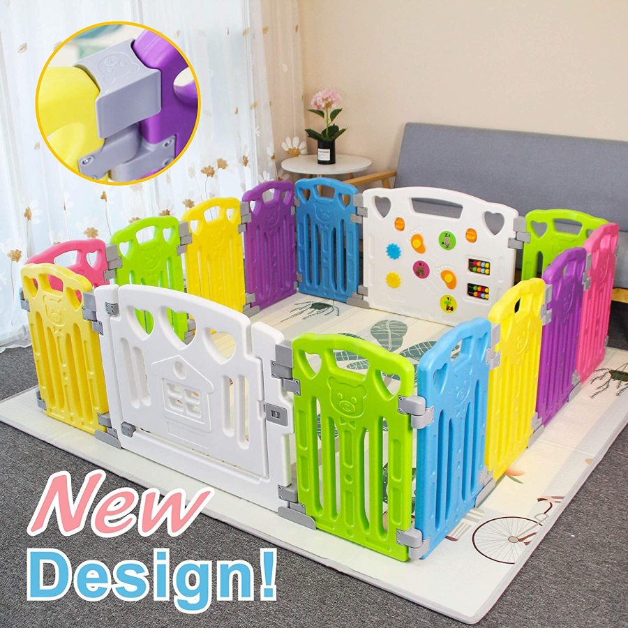 Gupamiga Baby Playpen Kids Activity Centre Safety Play Yard Home Indoo