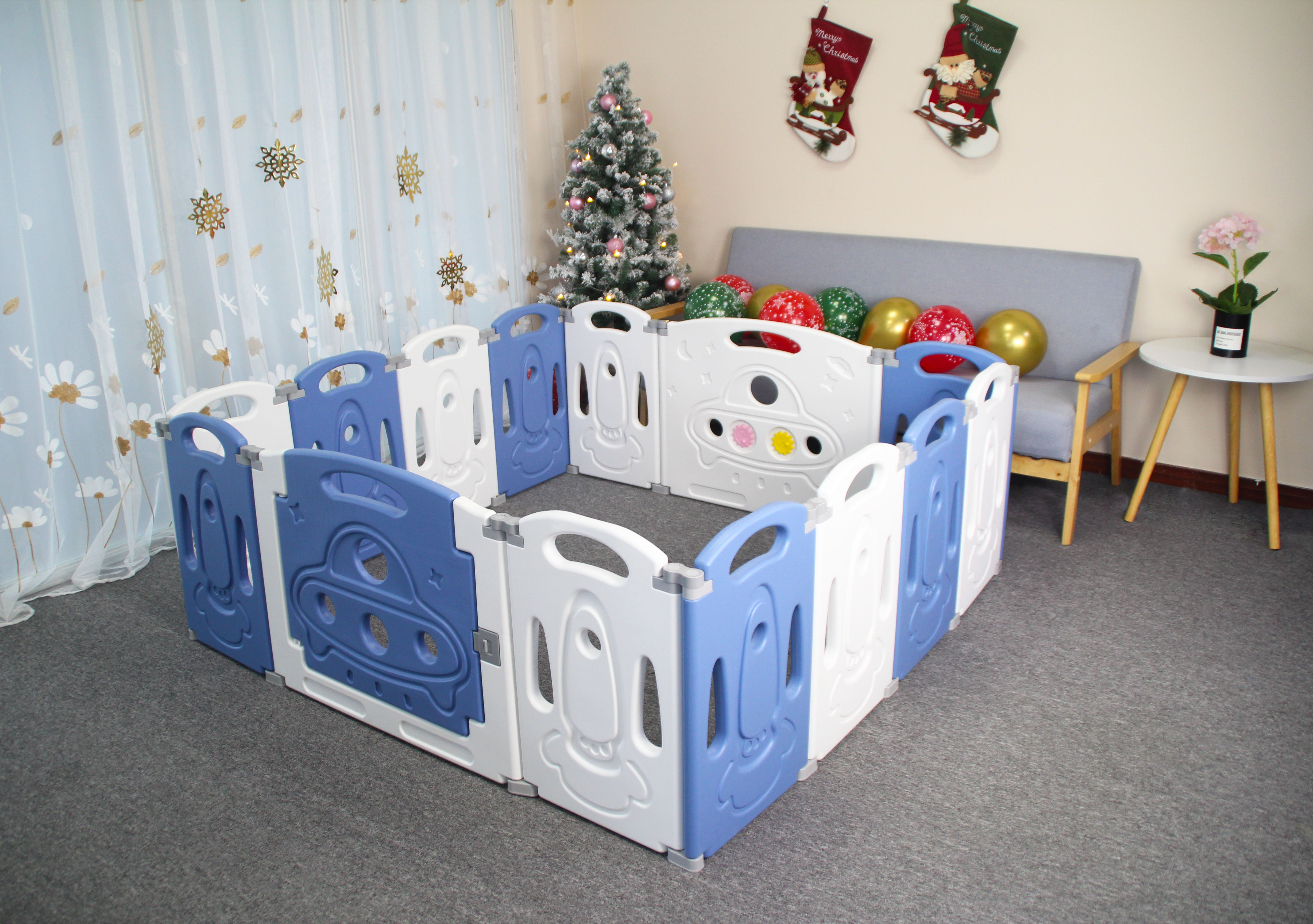Foldable Baby playpen Baby Folding Play Pen Pet Dog playpen Kids Activity Centre Safety Play Yard Home Indoor Outdoor New Pen