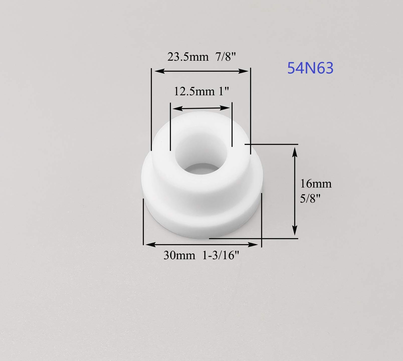TIG Large Diameter Gas Lens Collet Kit 45V116 (1/16") 45V64 (3/32") 995795 (1/8") Ceramic Cup 57N75 6# 3/8" 57N74 8# 1/2" 53N88#10 5/8" 53N87#12 3/4" For WP 17 18 26 TIG Welding Torch 14pcs