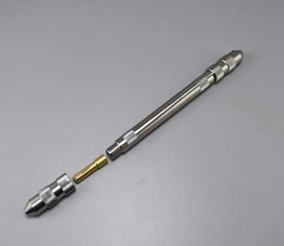 Manual Gripper of Tungsten Grinder Collet Body (1/16" & 1.6) and (3/32" & 2.4mm) Sharpener for TIG Welding