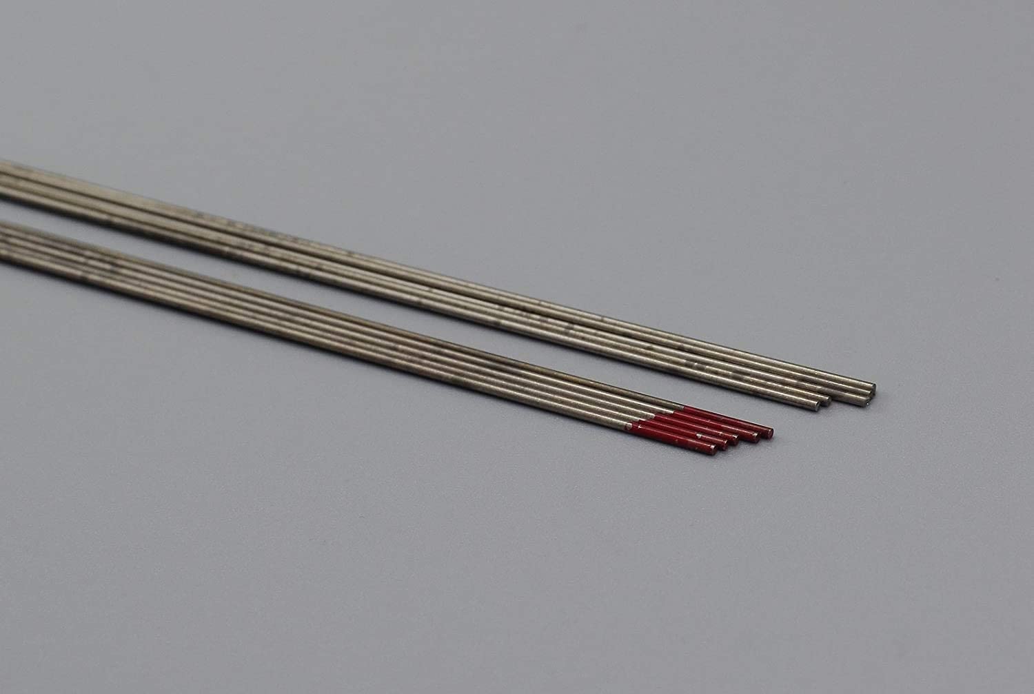 2 Percent Thoriated WT20 Red TIG Welding Tungsten Electrode 1.0mm x 150mm Pack of 10