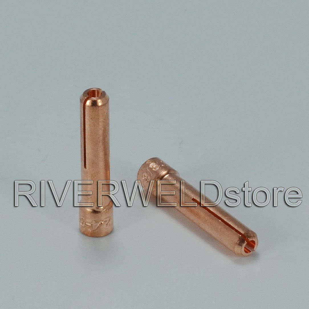 TIG Stubby Gas Lens Collet body 17CB20 17GL332 10N24S (3/32?? & 2.4mm) Insulated Cup #10 5/8" Ceramic Cup 53N61 53N60 53N59 13N09 13N10 13N11 Assorted Size Kit Fit WP 17 18 26 TIG Welding Torch 21pcs