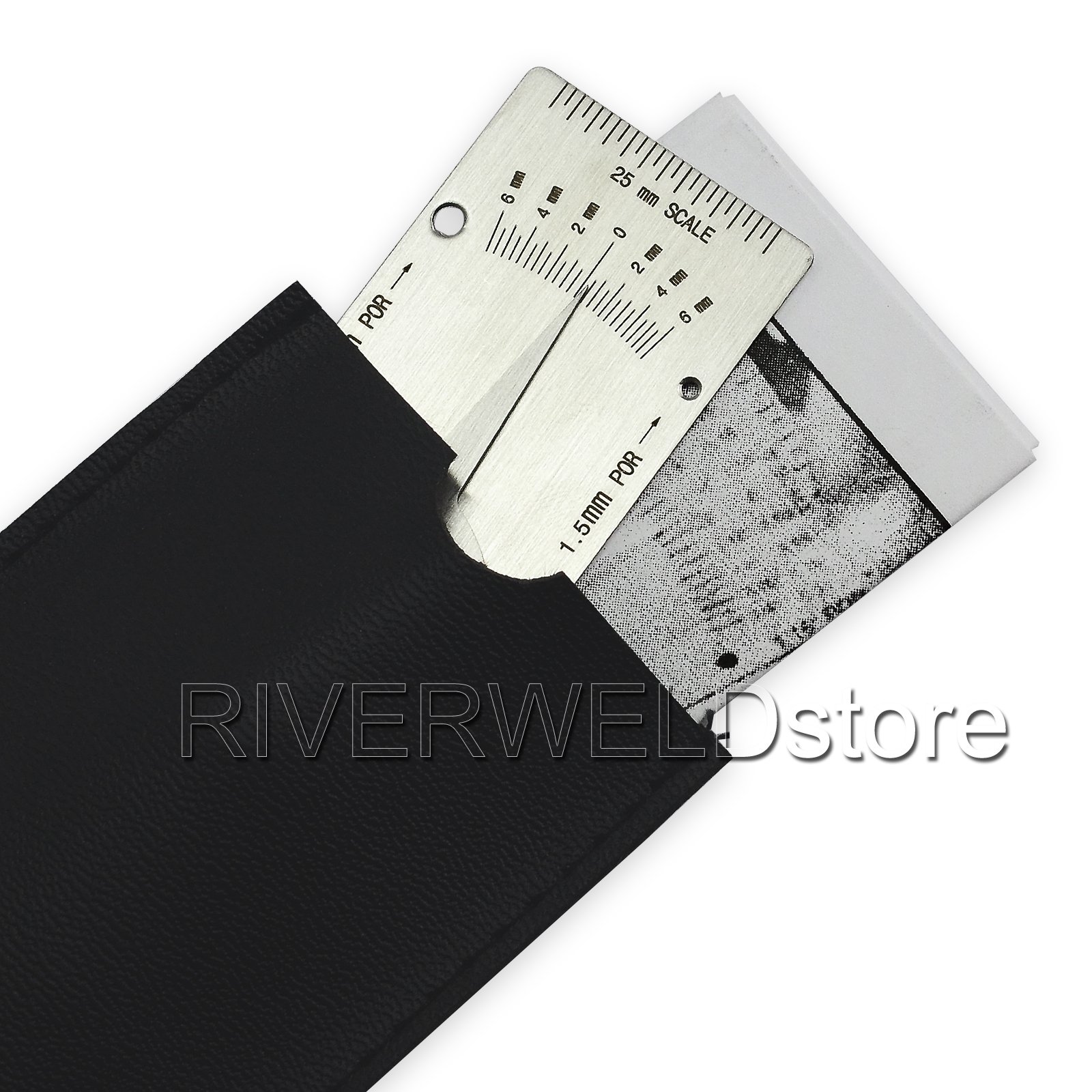 V-Wac Gage Single Welding Gauge Inspection Metric Stainless Steel