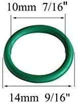 TIG Gas Lens Collet Body 45V44 13N23(3/32" & 2.4mm) Insulated Cup #10(5/8" & 16mm)Insulators Gaskets 598882 Back Cap 41V35 Thoriated Tungsten Electrode Kit for DB SR WP 9 20 25 TIG Welding Torch 14pcs