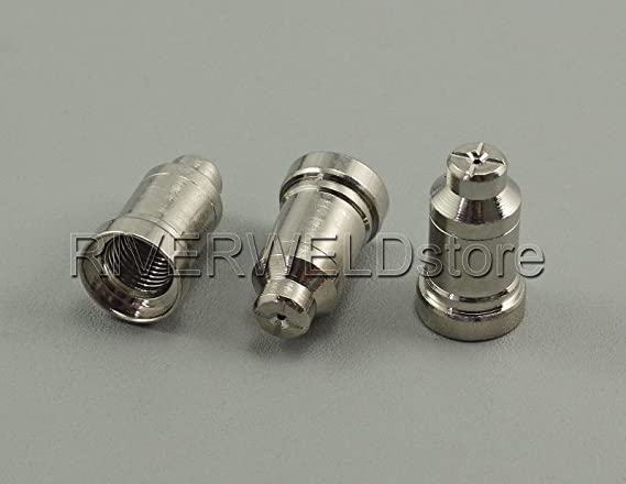 SG-51 Plasma Electrode Nozzle Tips 1.0mm 50Amp Fit CUT-50 CUT-60 Plasma Cutter 62pcs