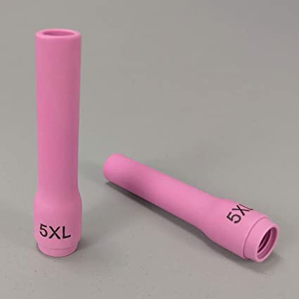 TIG Alumina Nozzles Ceramic Cups Long 796F76 (#5XL D8.0 x 63mm) Orifice Fit DB SR WP 9 20 25 TIG Welding Torch 10pk