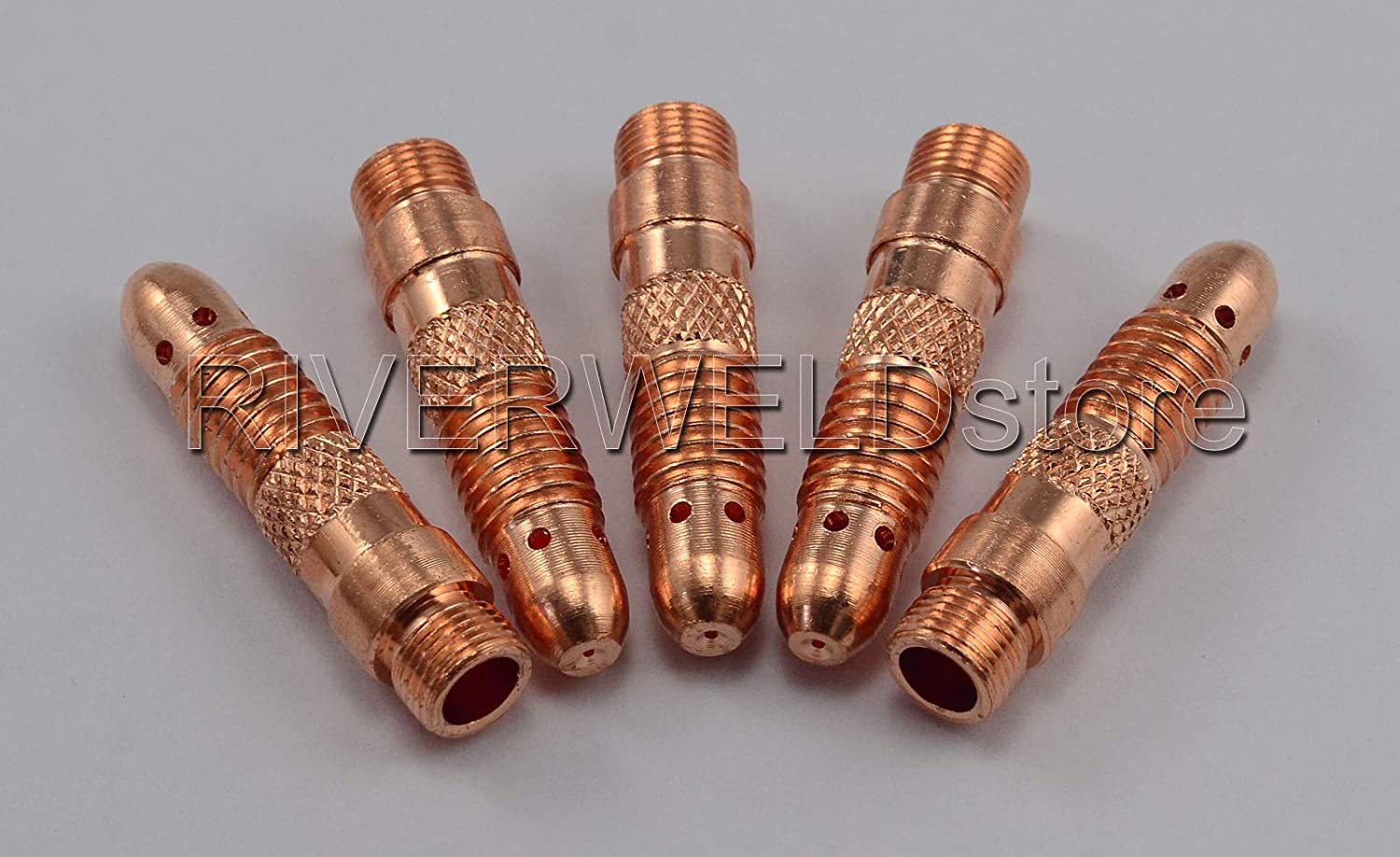 TIG Collet Bodies 10N29 (0.020" & 0.5mm Orifice) Fit SR DB PTA WP 17 18 26 TIG Welding Torch 5pk