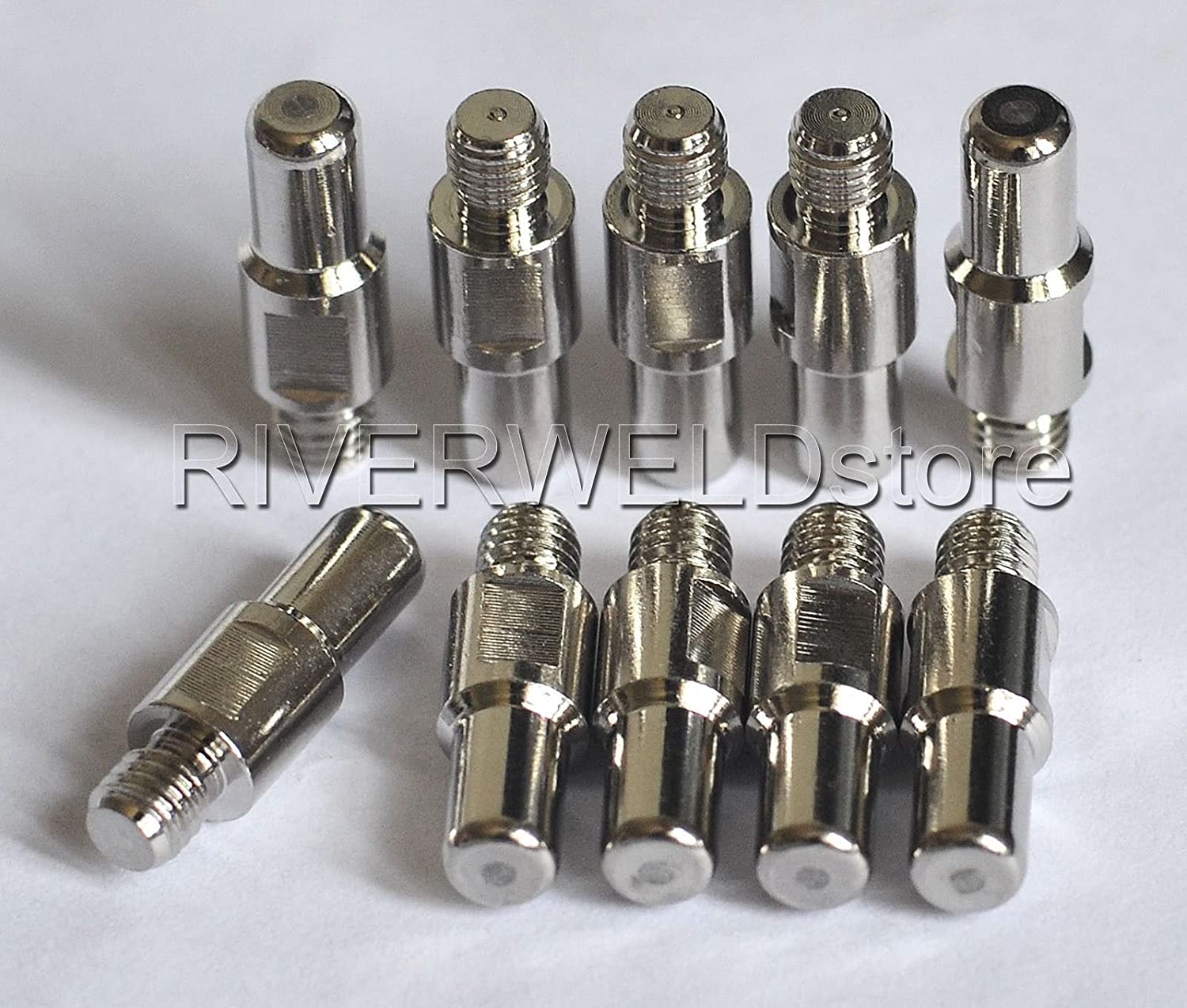 PR0110 Plasma Electrode PD0116-08 Tip 0.8 & PC0116 Fit S45 Plasma Cutter Torch 22pcs
