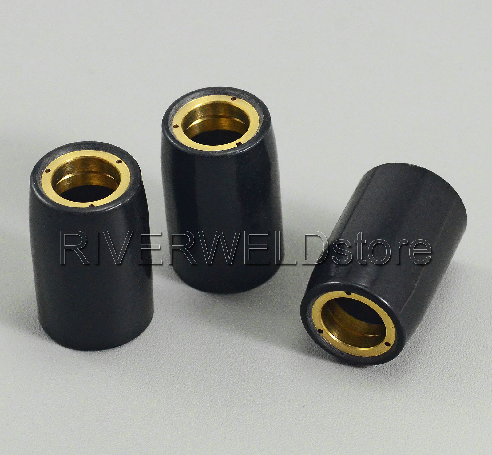 SG-51 Plasma Cutter Cutting Torch Consumables Shroud Shield Cup With Copper 3pk