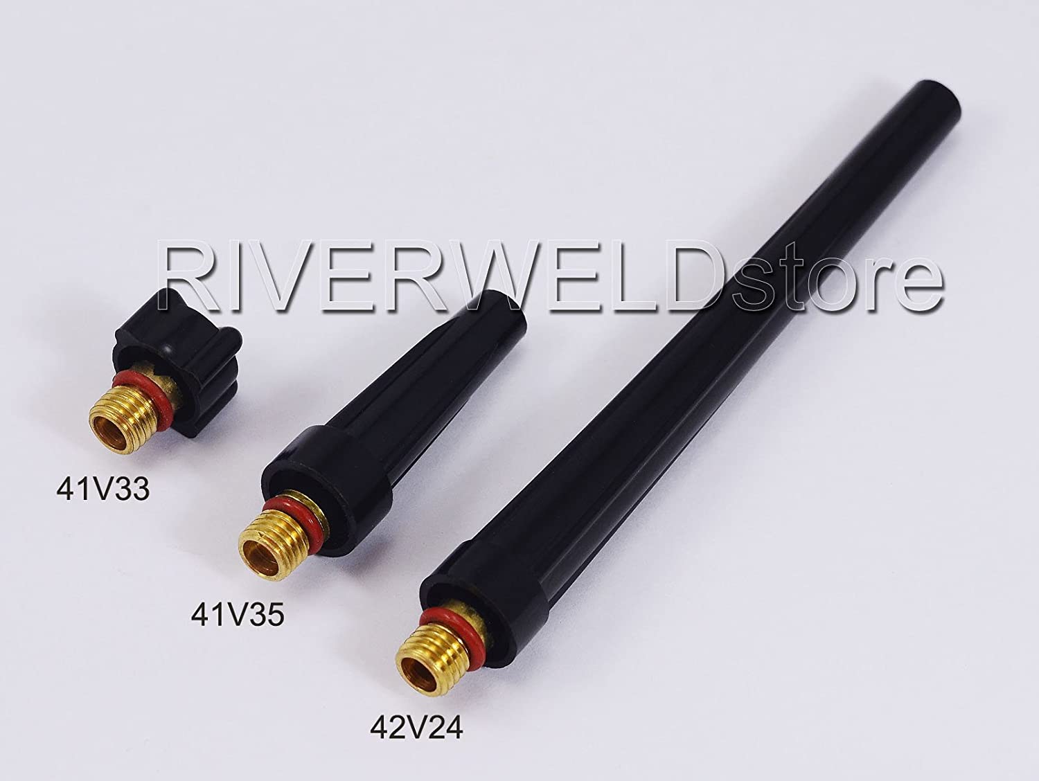 TIG Back Cap Kit 41V33 41V35 41V24 41V24L Fit DB PTA SR WP 9 20 25 TIG Welding Torch 4pcs