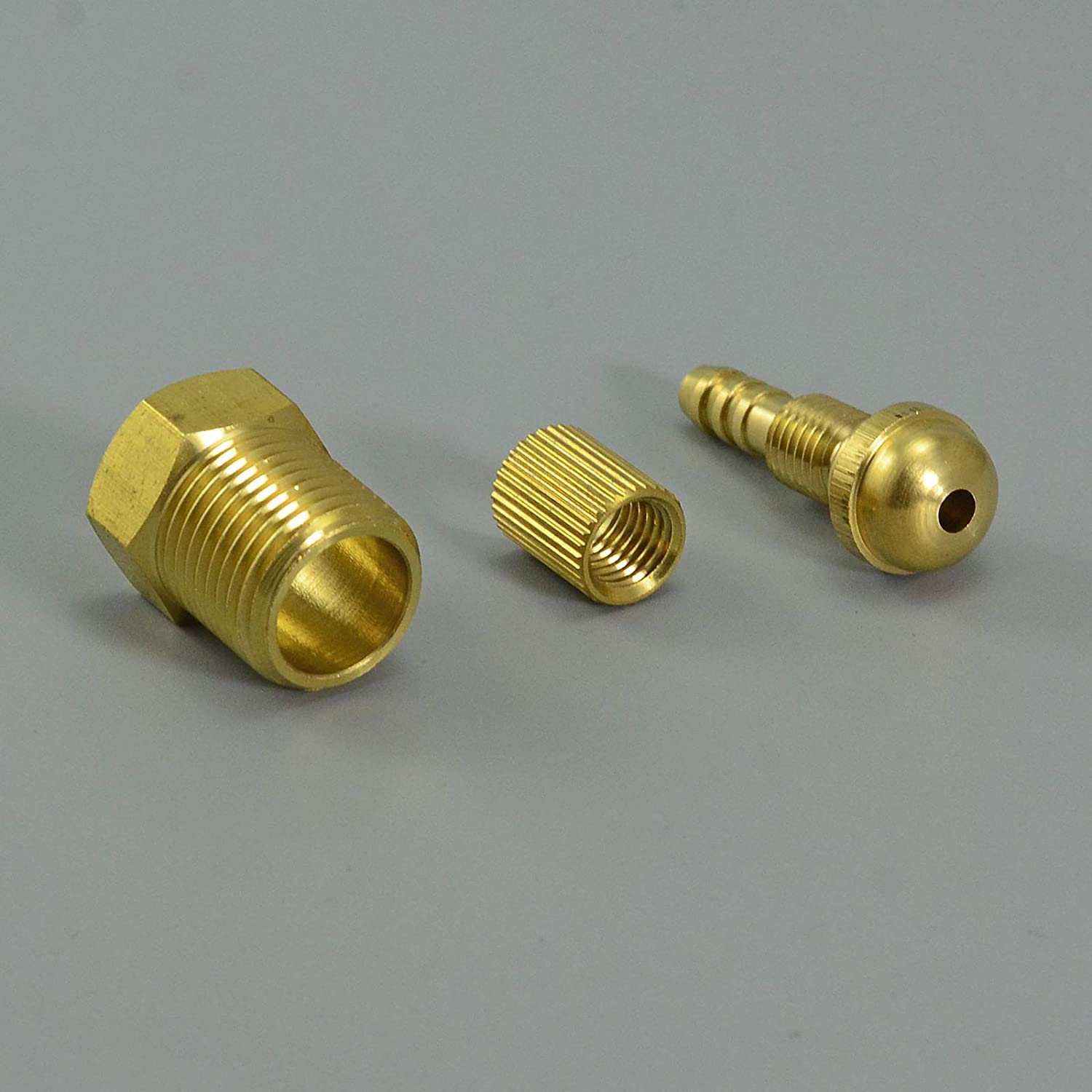 TIG Welding Torch Fitting Connector Adapter (Miller Gas Quick Hose Connector)