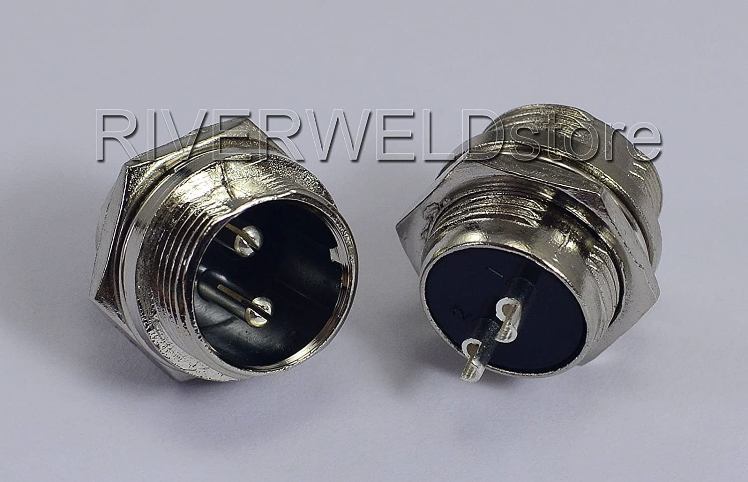 2 Pin Aviation Plug Air Connector Male 16-2P & TIG Welding Torch Plasma Torch 2pk