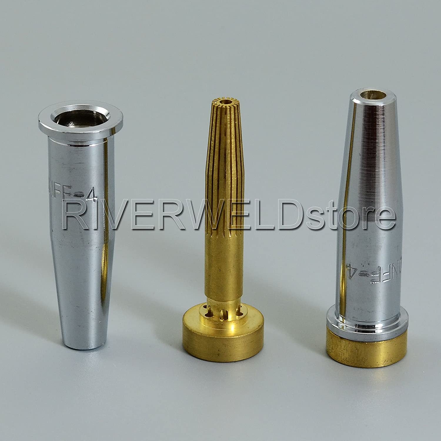 2PCS Acetylene Cutting Tips 6290NFF Size 4