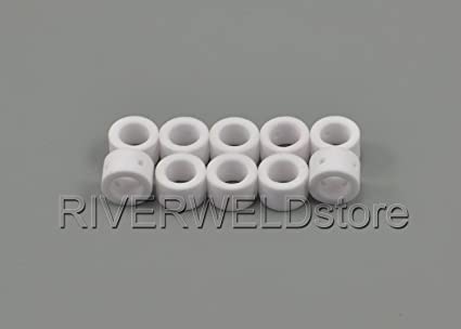 235pcs Extended Nickel-Plated Tip Electrode Nozzle Gas Ring Shield Cup Kit for Esab PT-31 LG-40 Plasma Cutting Torch