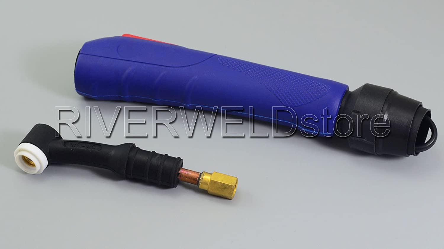 RIVERWELD SR-9F WP-9F Flexible TIG Welding Torch Body Head 125Amp Air-Cooled Euro Style