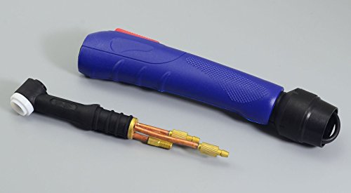 WP-20 SR-20 TIG Welding Torch Head Body Water Cooled 200Amp (20F Flexible Euro-style)