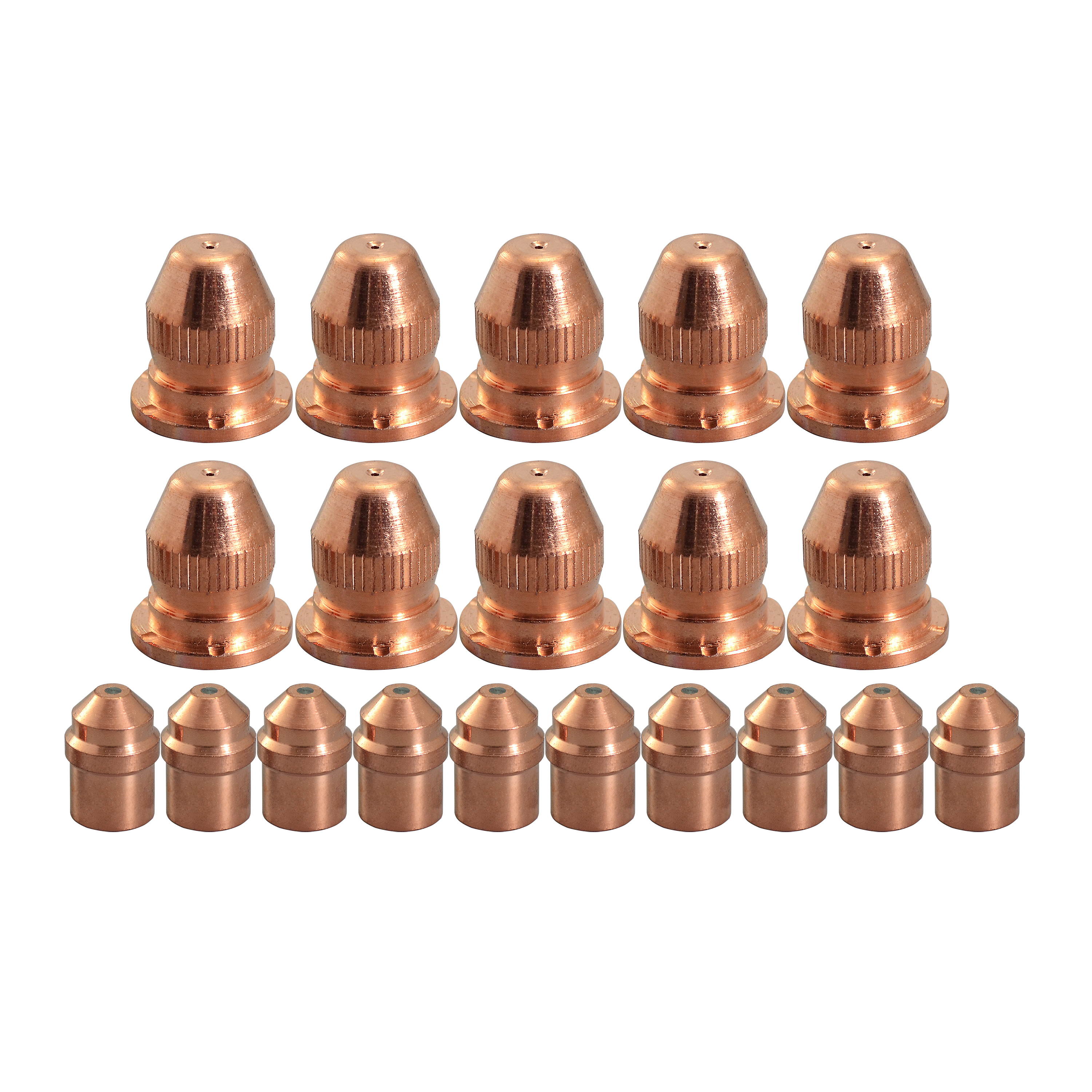 21597 Plasma Tip 100A 21595 Plasma Electrode Fit PT-25 Plasma Cutting Torch 20pcs