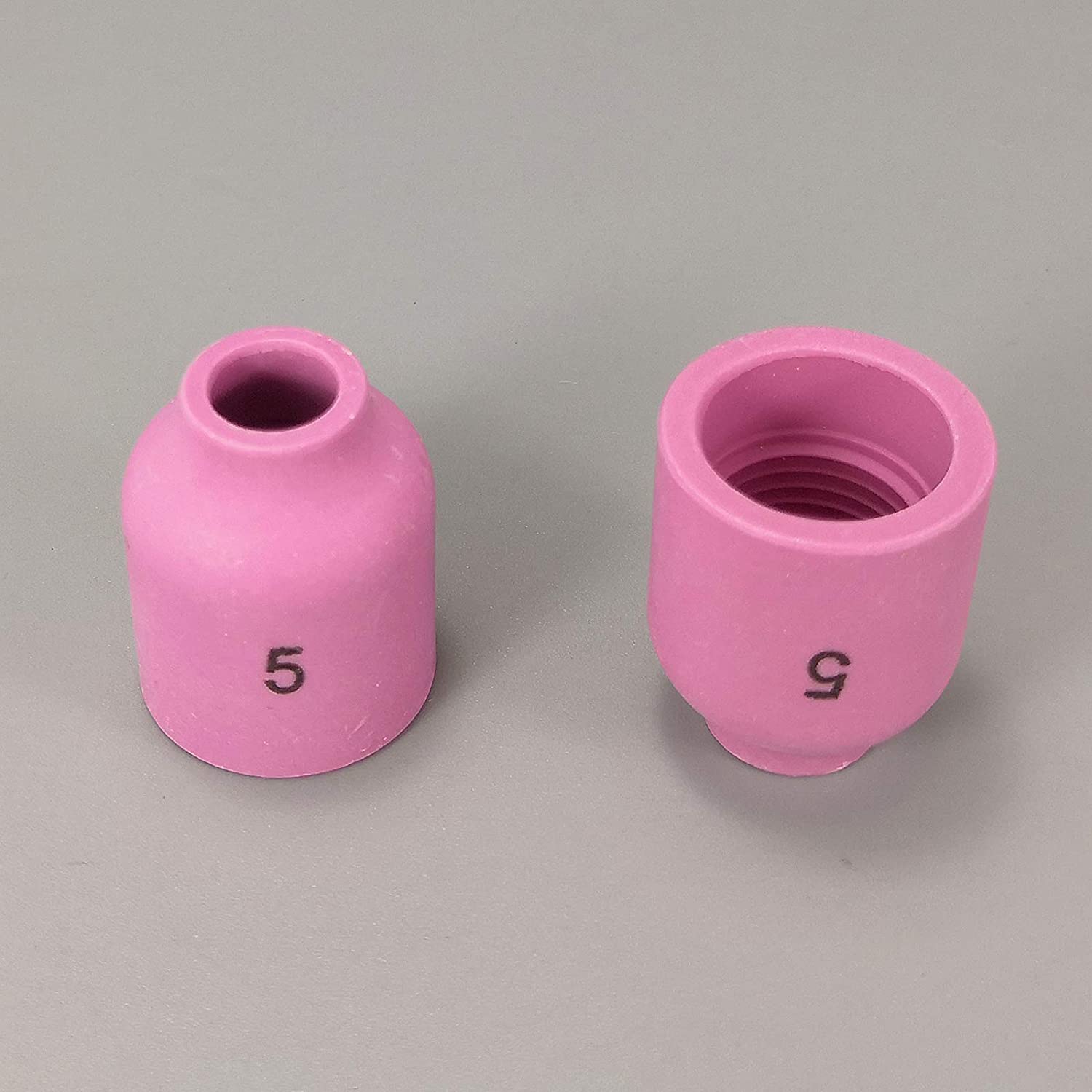 TIG Gas Lens Alumina Nozzle Ceramic Cup 53N59 5# 5/16" Orifice Fit PTA DB SR WP 9 20 24 25 TIG Welding Torch 10pk
