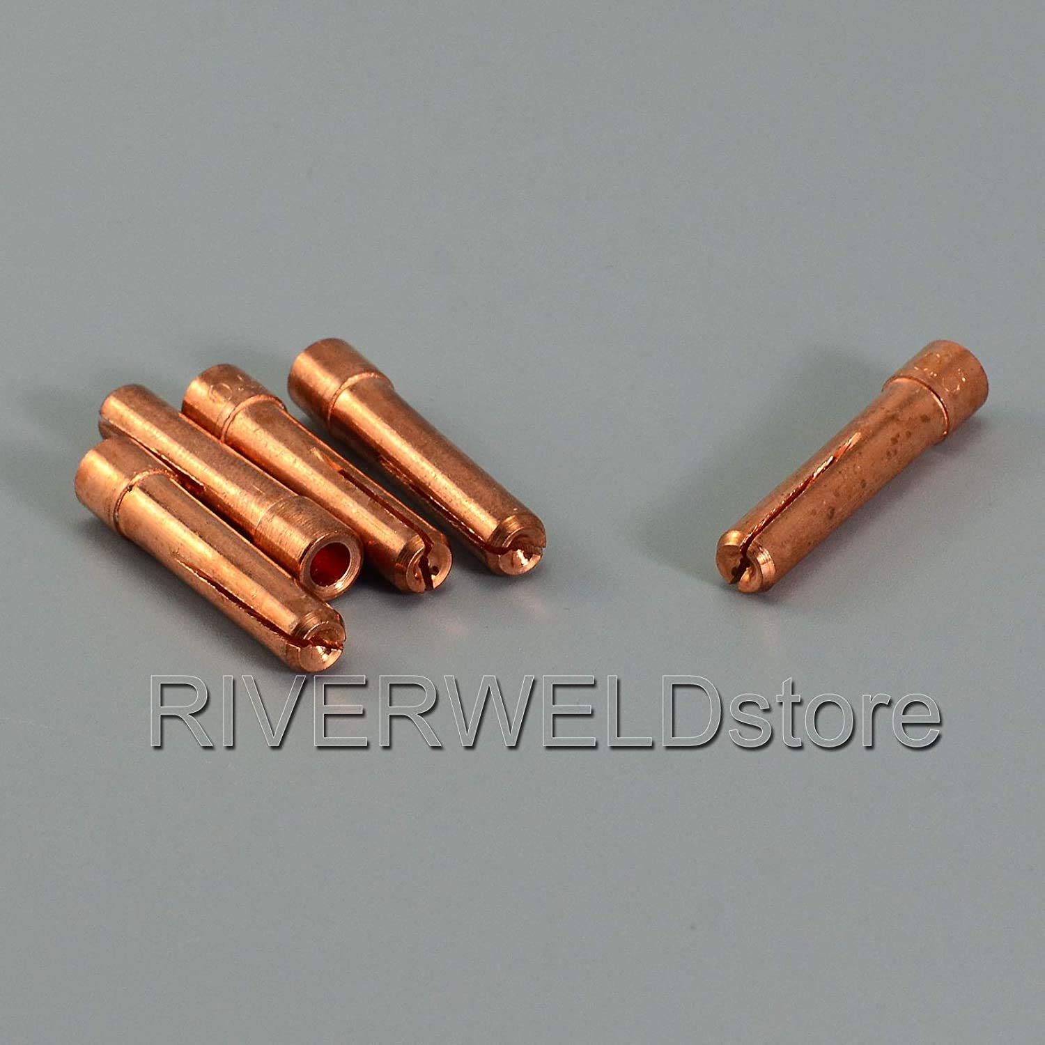 TIG Stubby Collet 10N21S (0.020" & 0.5mm Orifice) For PTA DB SR WP 17 18 26 TIG Welding Torch 10pk