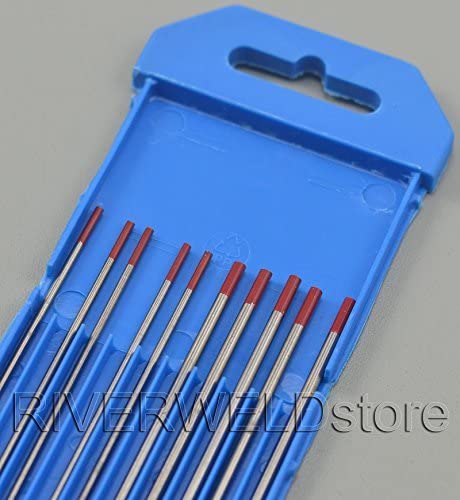2 Percent Thoriated TIG Tungsten Electrode WT20 Assorted Size 10pcs