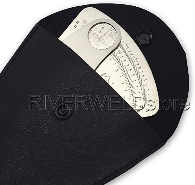 Fan-shaped Welding Gauge Gage Welding Test Ulnar Inspection HJC-100 Type