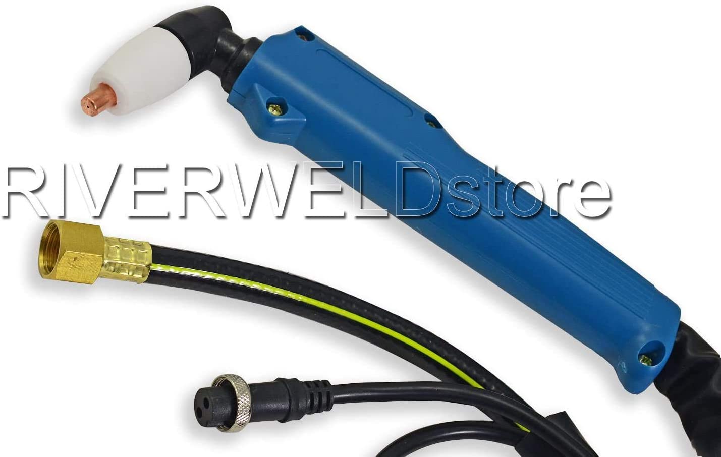 RIVERWELD PT-31 LG-40 Air Plasma Cutter Cutting Torch Gun Completed 16 Feet 5M Fit CUT50D CUT-50 CT-312 CUT40 (PT-31 25ft)