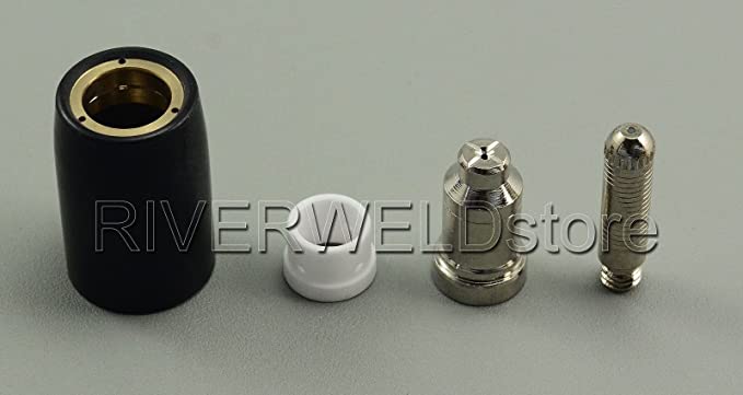 SG-51 Plasma Electrode Nozzle Tip 1.2mm 60A Plasma Cutter Consumables 62pcs