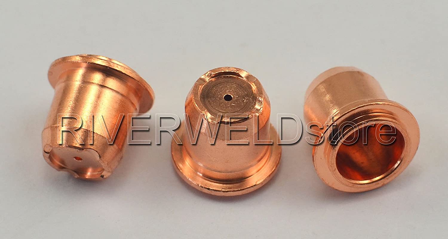 PD0102-10 Plasma Nozzle Tips 40Amp Fit S45 Plasma Cutter Torch 10PK