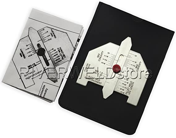 Automatic Weld Size Fillet Weld Butt Weld Welding Gauge Stainless Steel Inch Inspection Gauge