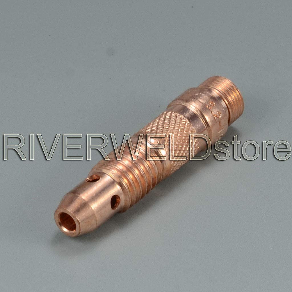 TIG Collet Bodies 10N28 (1/8" & 3.2mm Orifice) fit SR DB PTA WP 17 18 26 TIG Welding Torch 10pk