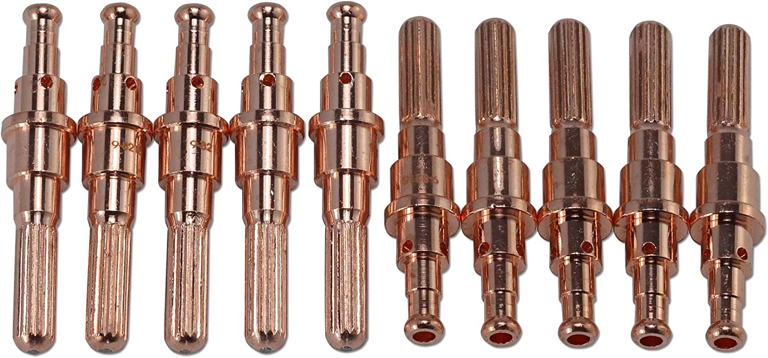 Plasma Electrode 9-8215 – 10-Pack Compatible With Thermal Dynamics SL60/SL100 Plasma Cutter Torch – Affordable Consumables