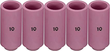 TIG Welding Torch DB PTA SR WP 17 18 26 TIG Alumina Ceramic Cup Nozzles Accessories 10N45#10 10N44#12 Optional (10N45#10 5PK)