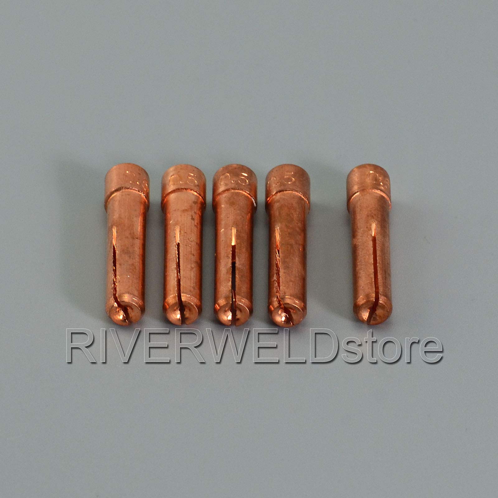 TIG Stubby Collet 10N21S (0.020" & 0.5mm Orifice) For PTA DB SR WP 17 18 26 TIG Welding Torch 10pk