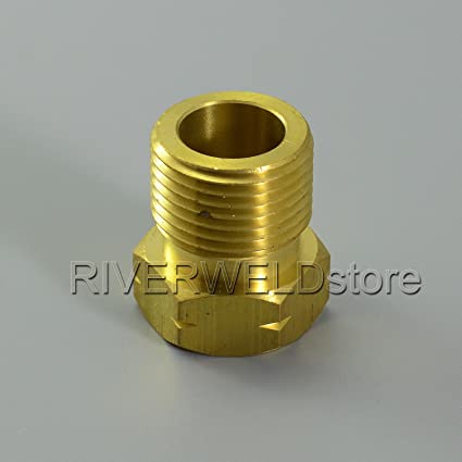 10N18 5/8-18 LH Male Power Cable Water Nut for WP-20 WP-18 WP-24 TIG Welding Torch
