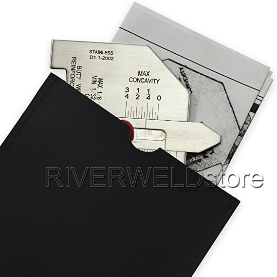 Automatic Weld Size Fillet Weld Butt Weld Welding Gauge Stainless Steel Inch Inspection Gauge