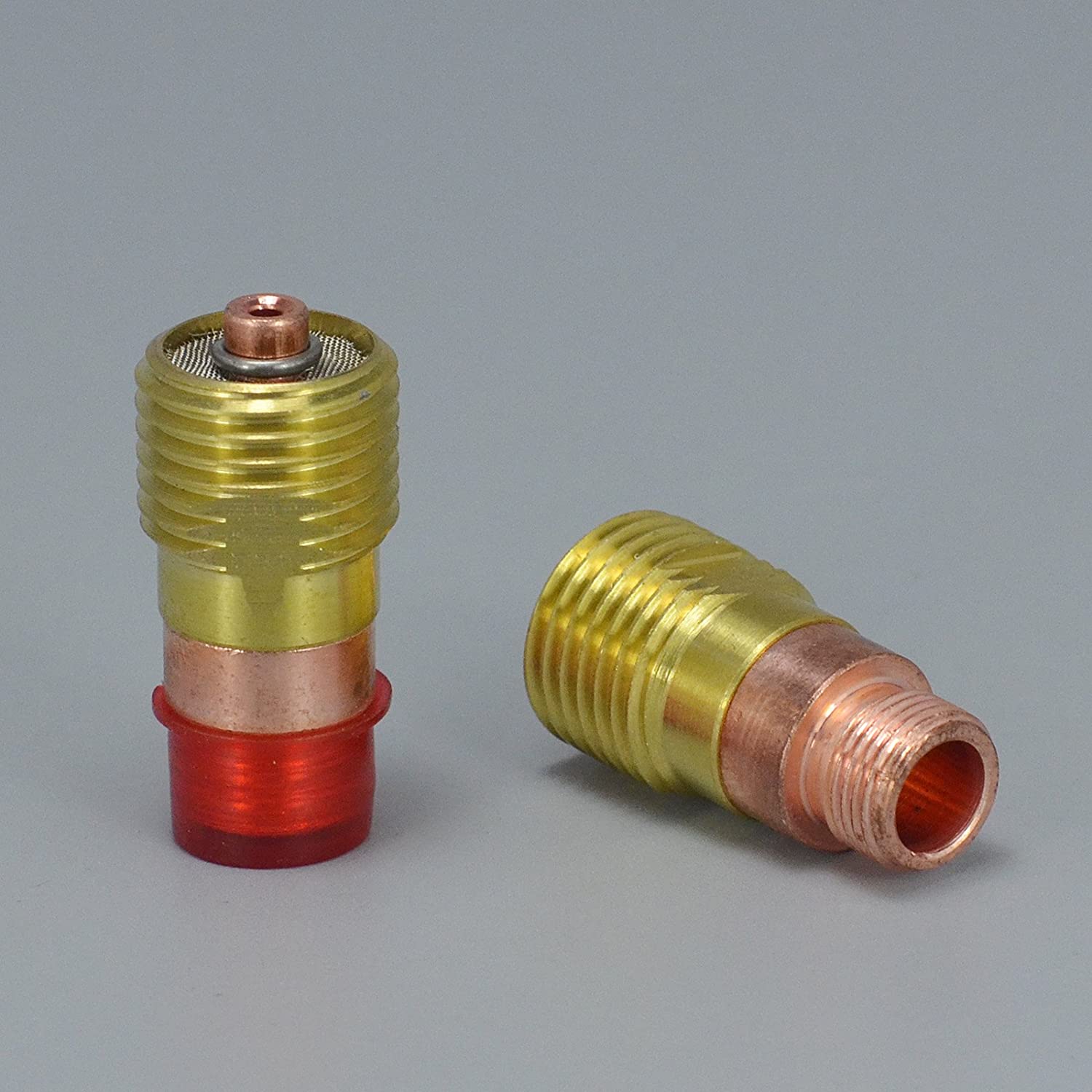 TIG Stubby Gas Lens 17GL116 (1/16" & 1.6mm) Orifice Fit SR WP 17 18 26 TIG Welding Torch 3pk